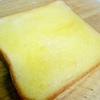 ハニーミルクシロップで♡レモンチーズトースト